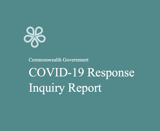 Commonwealth Government COVID-19 Response Inquiry – Australia